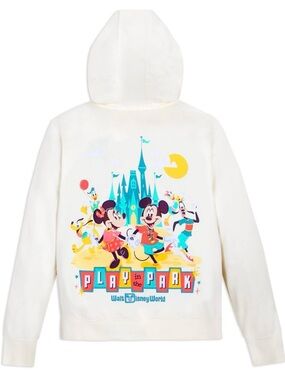 Disney Women's Hoodie - Minnie And Friends Play In The Park
